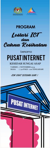 design Bunting Program Lestari