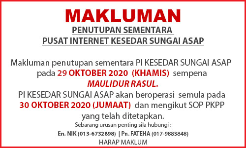 NOTIS PENUTUPAN PI MAULIDUR RASUL