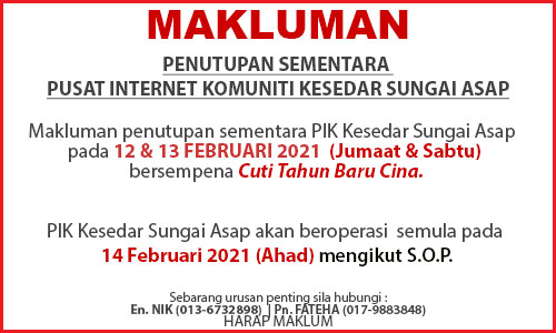 NOTIS PENUTUPAN PIk 5