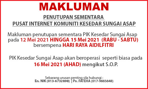 NOTIS PENUTUPAN PI RAYA